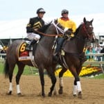Ageless shoots up the rail to win The Very One Stakes