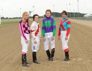 Chelsey Keiser, Natasha Coddington, Kaylia Albright, and Erika Strunk-Micklos.  Photo by B & D Photography.