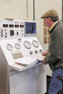 It may look futuristic, but to Bruce Jackson and his staff, it's today's technology.   Photo by Fair Hill Equine Therapy Center.