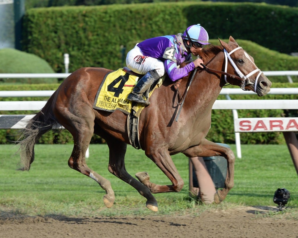 Princess of Sylmar. Photo NYRA/Adam Coglianese.