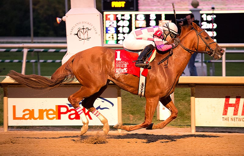 Eighttofasttocatch is just that in Maryland Million Classic