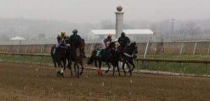 Difficult weather conditions wreaked havoc on racing schedules and racetracks across the mid-Atlantic.  Photo by The Racing Biz.