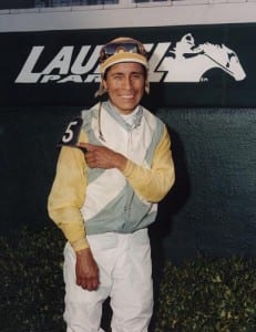 Edgar Prado.  Maryland Jockey Club photo.