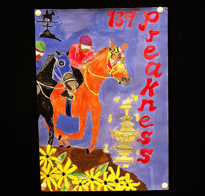 Twelfth-grader takes Preakness Portrait contest