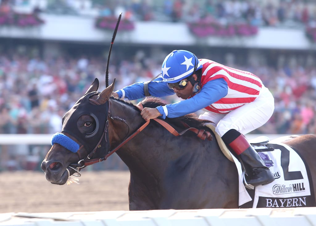 Bayern rolls to Haskell glory.  Photo By Bill Denver/EQUI-PHOTO.