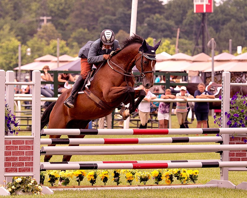 Former jockey Terry West aims to defend jumper title