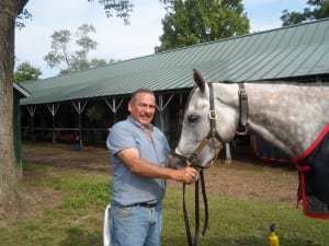 Eliseo Ochoa and Inimitable Romanee. Photo by Teresa Genaro