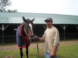 RafaelFernandez with Fortune Pearl. Photo by Teresa Genaro