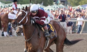 Untapable proved best in the Cotillion at Parx Racing.  Photo By Bill Denver  / EQUI-PHOTO