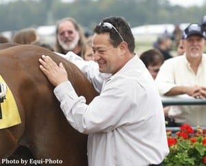 Juan Carlos Guerrero and equine pal. Photo by Equi-Photo.