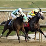Trevor McCarthy breaks wrist in Laurel spill