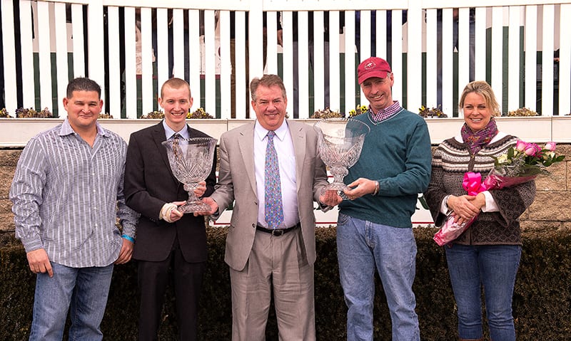 Sal Sinatra leaving Maryland Jockey Club