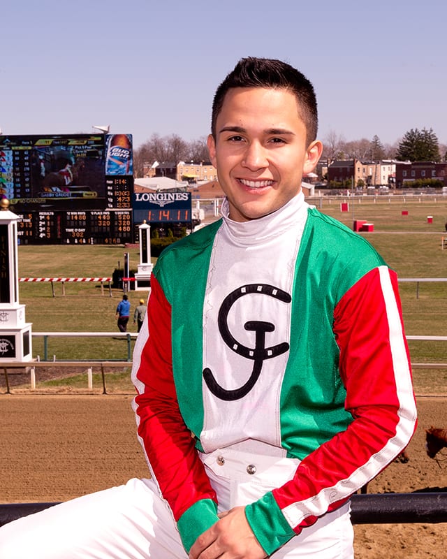 Nik Juarez. Photo by Jim McCue, Maryland Jockey Club.