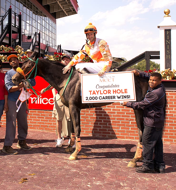 Jockey Taylor Hole hits 2,000th win