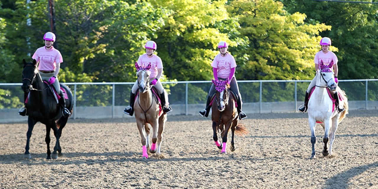 Big crowd attends Canter for the Cause