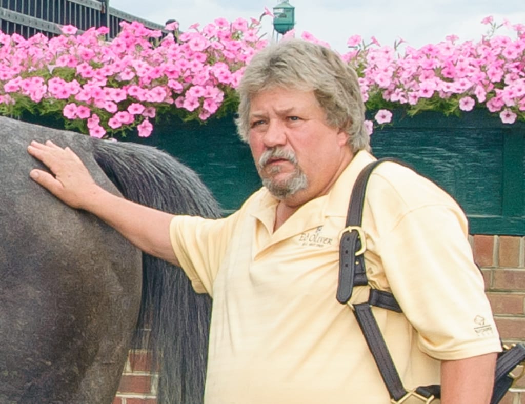 John Vinson and Grey Beau. Photo by HoofprintsInc.com