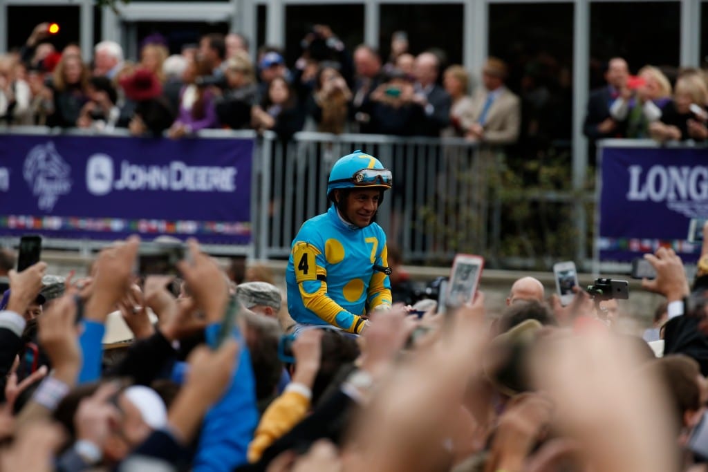 Gather round, fans and racegoers, for the tale of American Pharoah. Photo by © Breeders' Cup/Todd Buchanan 2015