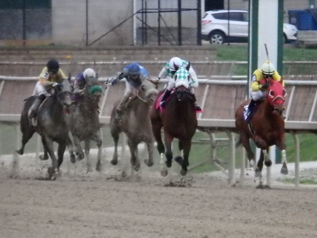 Racing at Laurel Park. Photo by The Racing Biz.