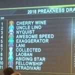 Nyquist to be saddled in indoor paddock