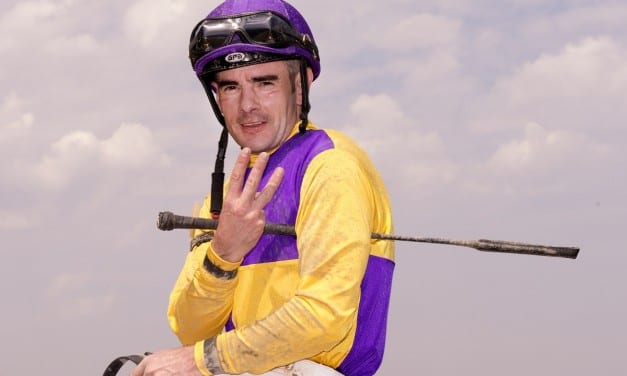 Feargal Lynch, atop Pimlico jock standings, looks to put past behind