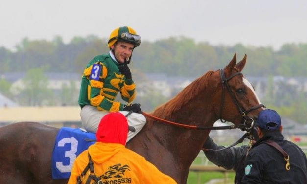 Three-way tie for Pimlico trainer title; Lynch takes top jock