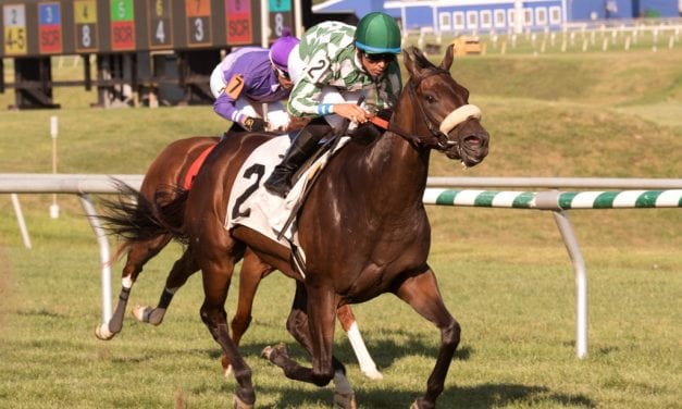 Morticia knocks ’em dead in Stormy Blues win