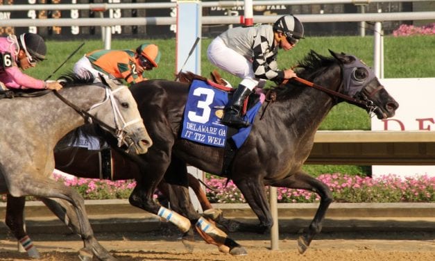 It Tiz Well, indeed, in Delaware Oaks triumph