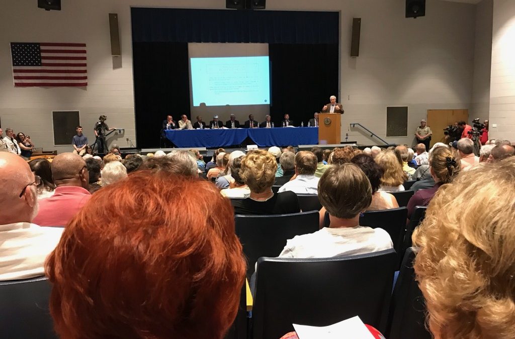 Colonial Downs: Packed town hall welcomes rebirth of track
