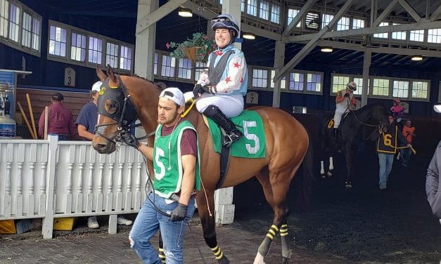 Jockey Jenn Miller takes “long journey” home