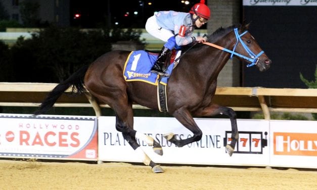 Filly Boundtobebad looks to be good in WV Futurity