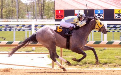 Alexis’s Storm romps in first Maryland 2yo race of ’22