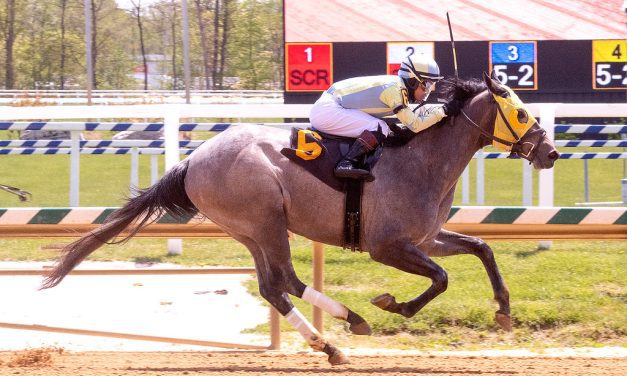 Alexis’s Storm romps in first Maryland 2yo race of ’22