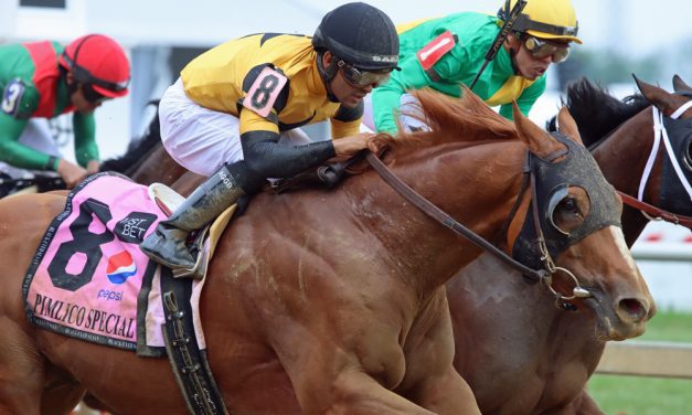 First Captain first under the wire in Pimlico Special