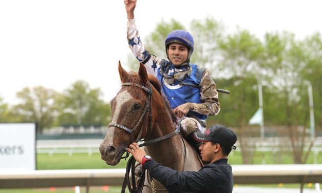 Jock Samuel Marin gets first US win – in a stake