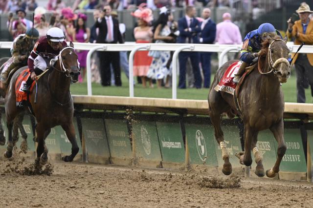 Secret Oath won the Kentucky Oaks. Photo Churchill Downs.