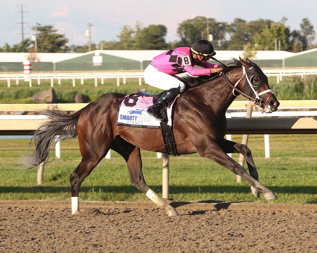 Best Actor was much the best in the Grade 3 Smarty Jones. Photo by Nikki Sherman/EQUI-Photo.