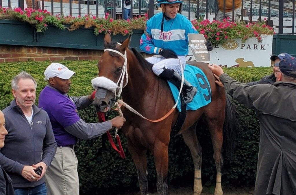 Mychel Sanchez gets 1,000th riding victory