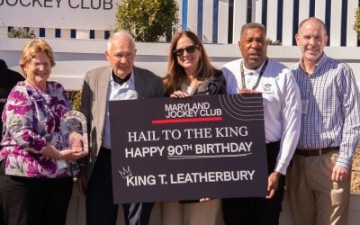 King Leatherbury feted on 90th birthday