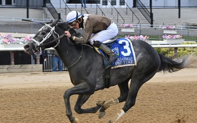 “Something from Grandmother” helps Post Time win Carter