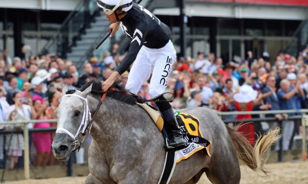 Seize the Grey takes initiative in Preakness upset