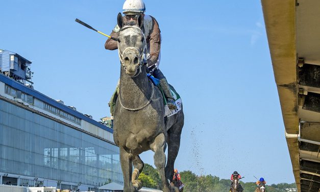 Post Time rolls to dominant Polynesian Stakes score