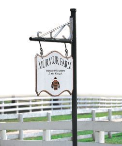 Murmur Farm sign