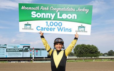 Jockey Sonny Leon earns 1,000th win
