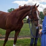 Queen Camilla and friend