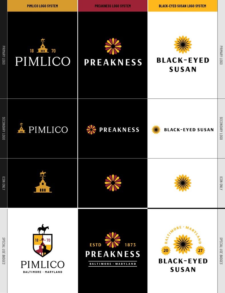 Preakness brand identity