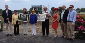 NJ-bred Hall of Fame induction. Photo by The Racing Biz.